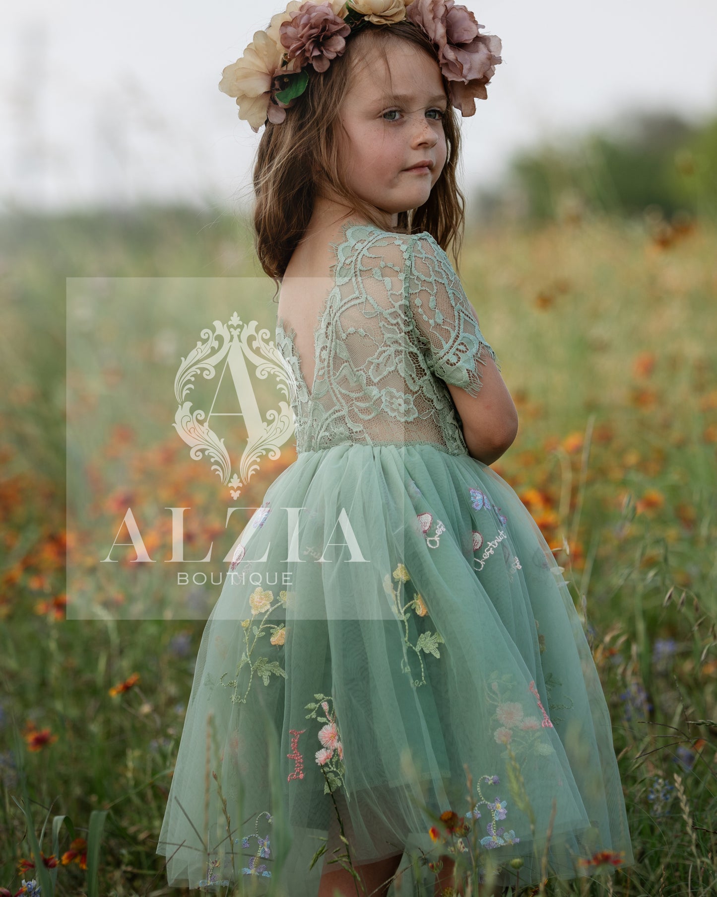 champagne colored knee length dresses Vintage Off-Shoulder gown for wedding with Full Lace Appliques and 3/4 Sleeves